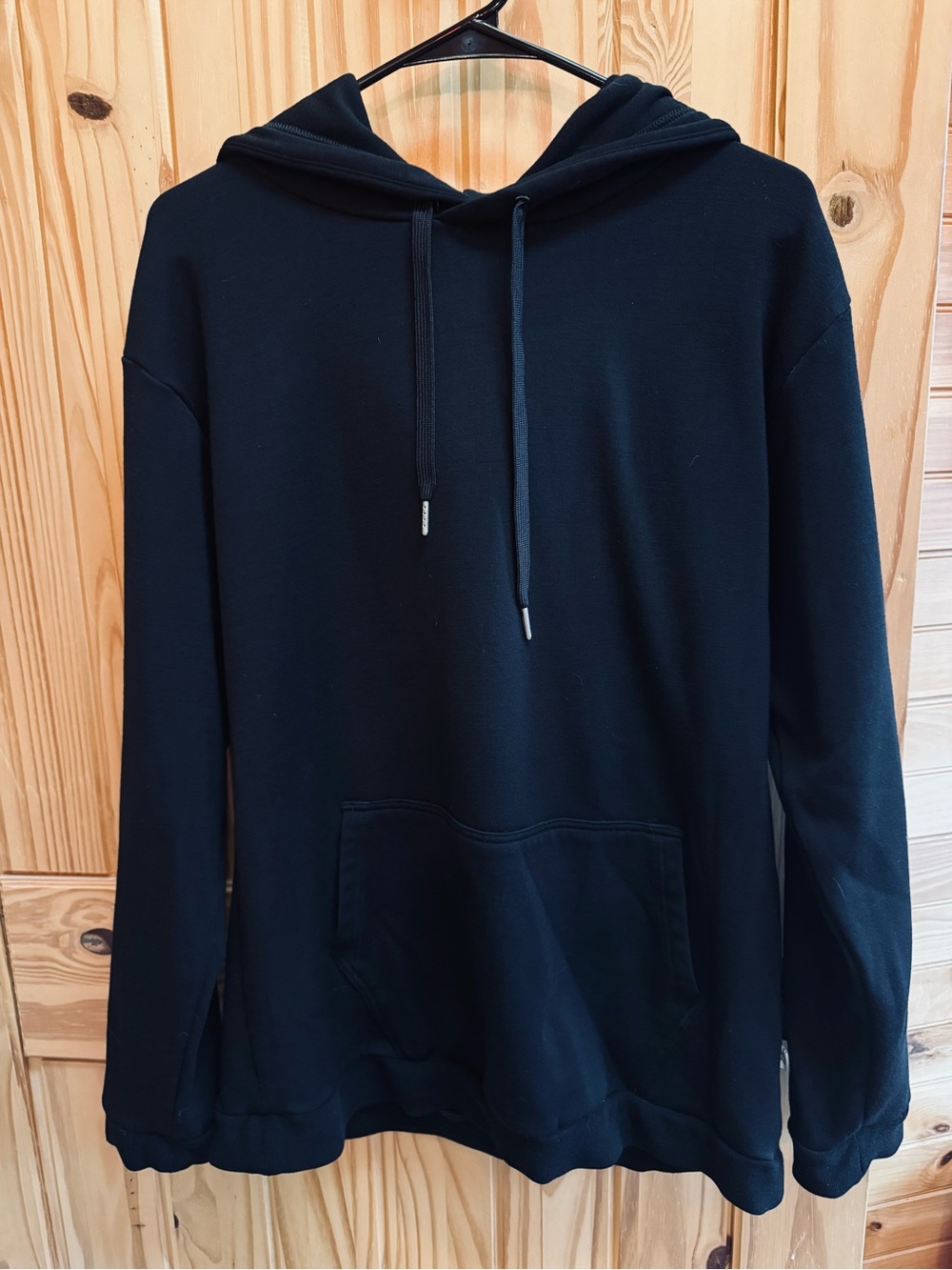 Woolx Women's Black Pullover Cold Weather Hoodie